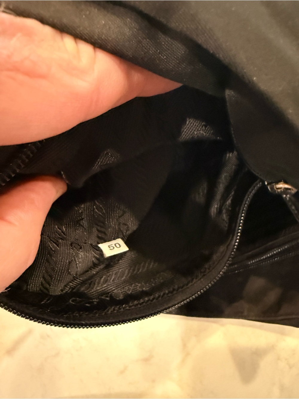 Prada Black Nylon Shoulder Bag - Like New! - Picture 9 of 9